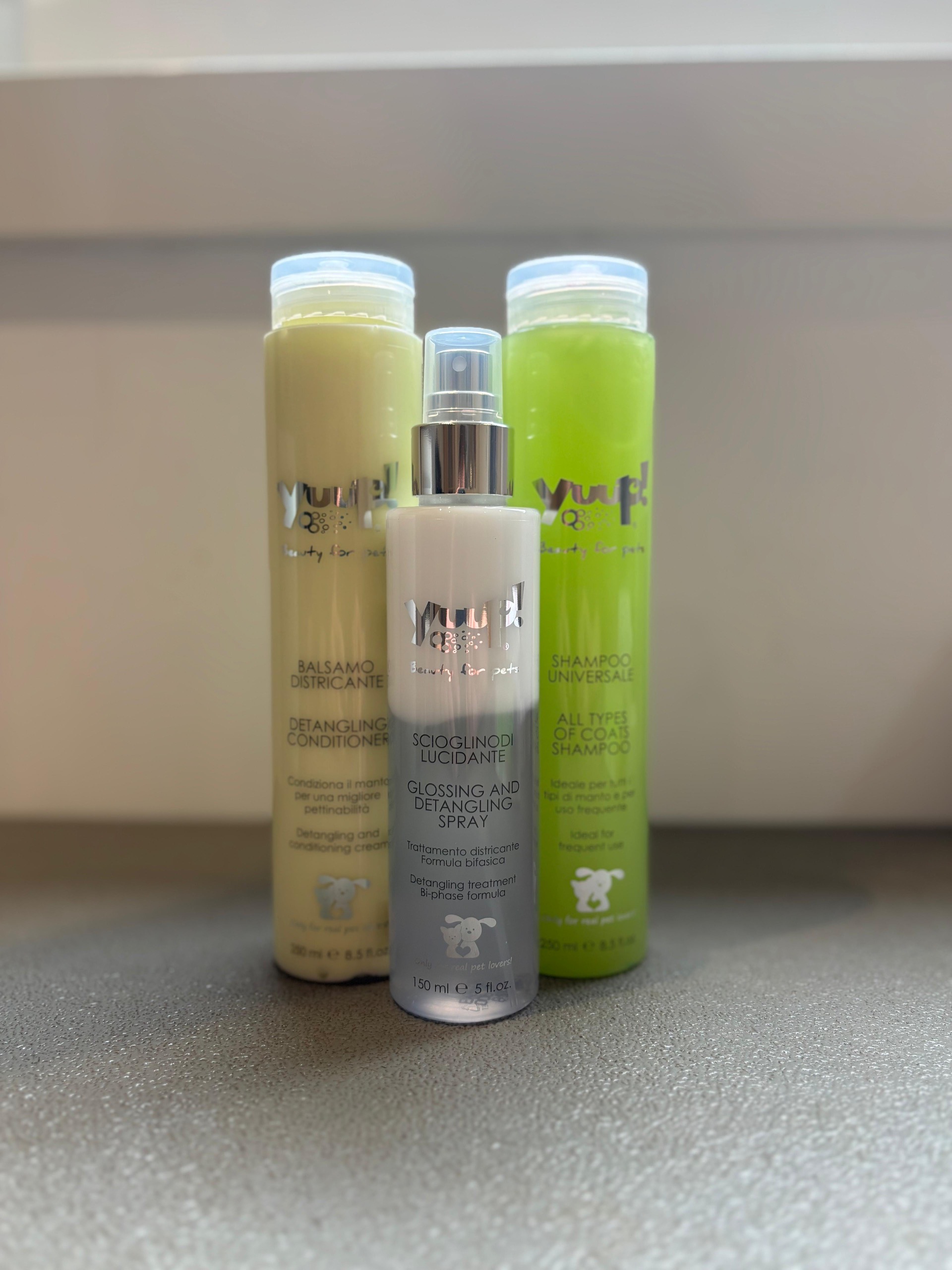 Yuup! Verzorgingsset – Shampoo + Conditioner + Anti-klit spray