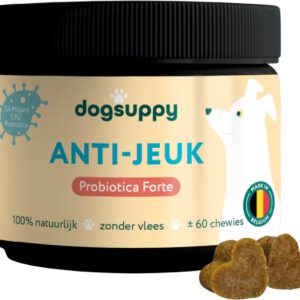 Anti-jeuk probiotica Forte Dog Suppy | 60 snoepjes | Insect
