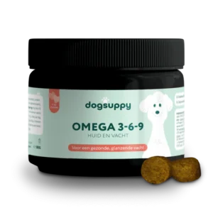 Dog Suppy Huid & Vacht Supplement – Omega 3-6-9 - 60 Snoepjes