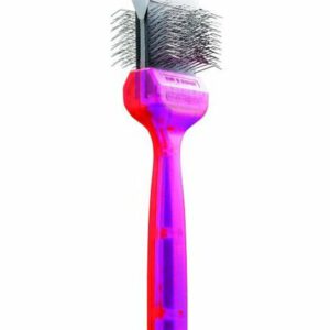 ActiVet Borstel Enkel – Paars/Rood voor Doodles