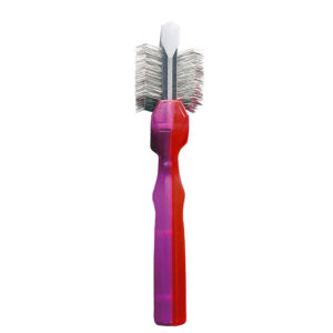 ActiVet Borstel Paars/Rood Enkel