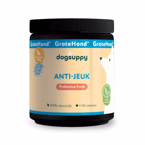 Dog Suppy Anti-Jeuk Probiotica Forte – 360 gram – Insecteneiwit – grote hond