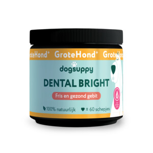 Dog Suppy Dental Bright – Voor Frisse Adem en Gezond Gebit - Grote hond - 250 gram